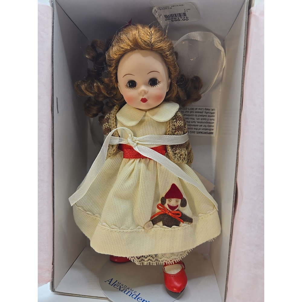 Madame Alexander Wendy Monkeying Around 8” Doll 38510 In Box NO MONKEY